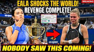SHOCKING! Alex Eala STUNS Oliynykova at the US Open — REVENGE COMPLETE! 😱🔥