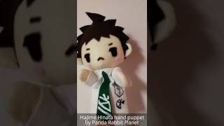 Hajime Hinata hand puppet fanplush