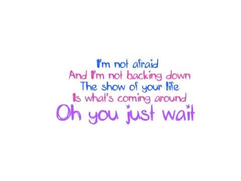 Watch This Space - Britannia High w/lyrics