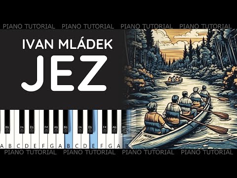 Ivan Mládek - Jez  (piano tutorial | jak hrát)