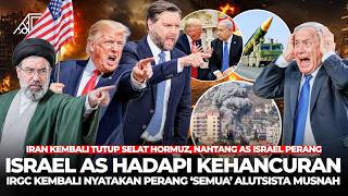 Trump Dalam Bahaya! Iran ‘Bombardir’ AS Selat Hormuz Ditutup!“Kami Ogah Damai Sebelum Israel Hancur”