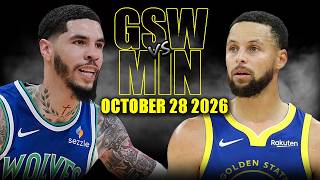 Download lagu Golden State Warriors vs Minnesota Timberwolves Full Game Highlights - October 28, 2026 | NBA Season mp3