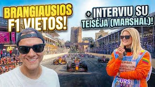 ​F1 Baku GP: stebėjau lenktynes iš brangiausių vietų!