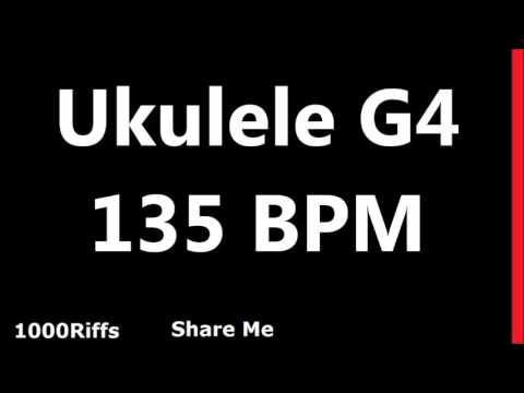 Ukulele Metronome G4 : 135 BPM