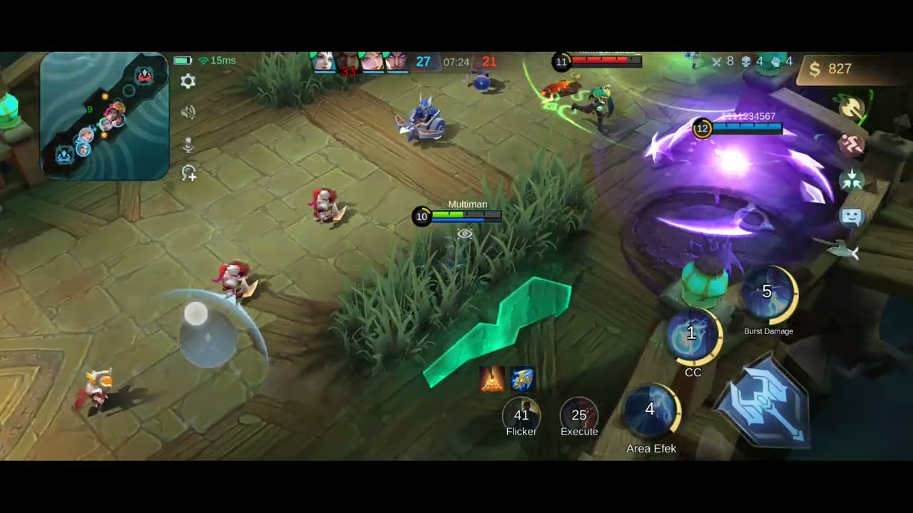 Test moba brawl set mode ultra HP Nubia Neo 5G