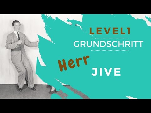 Grundschritt Herr: Jive & Rock - Level 1