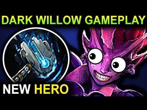 DARK WILLOW - DOTA 2 PATCH 7.06 NEW META PRO GAMEPLAY (MID ONLY)
