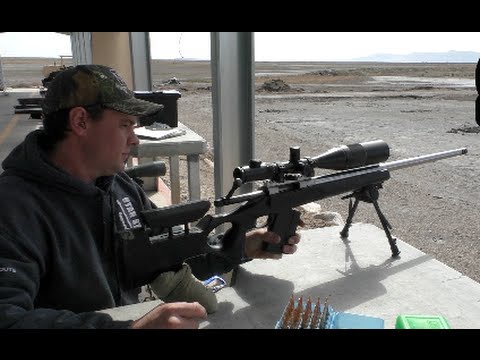 Bullseye Precision 7 SAUM vs  Milk Jug at 1000 Yards 3rd Shot!   LRSU Milk Jug Challenge Landon G