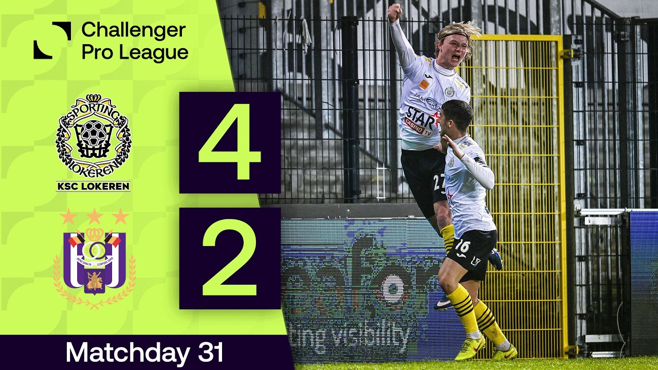 KSC Lokeren vs RSCA Futures U23 Highlights