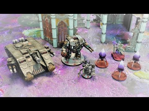 Warhammer 40k - Battlereport 490 - Iron Hands  vs. Thousand Sons (DE)