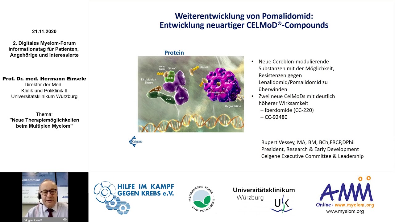 Neue Therapiemöglichkeiten beim Multiplen Myelom 2020