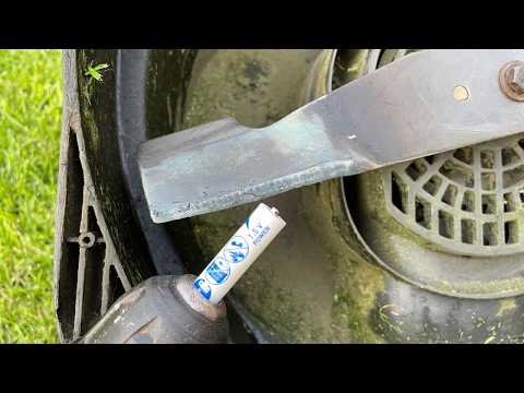 Sharpen Your Lawn Mower Blade like a Razor in 2 Minutes