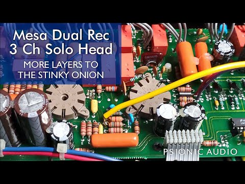 Mesa Dual Rectifier Three Channel Solo Head | More Layers to the Stinky Onion