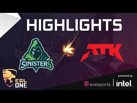 EGL One Season 2 Highlights - ATK vs Sinister 5 Highlights