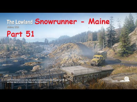 Snowrunner Ep 51 Maine, USA