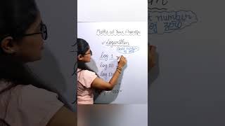 Logarithm Basic. Logarithm के questions solve करने की easy trick.   #logarithm #mathtricks #log