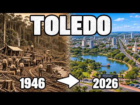 A História de Toledo (1946–2026) — Como uma Cidade Surgiu em Meio à MATA no Oeste do Paraná