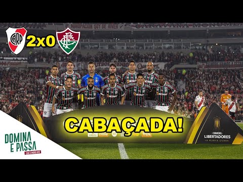 RIVER PLATE 2 X 0 FLUMINENSE | LIBERTADORES 2023 | DOMINA E PASSA