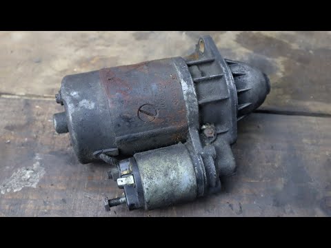 Bosch Starter Restoration // 1985 Porsche 924 Restoration Project // Part 25