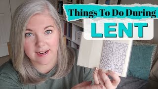 Lent Ideas for Families || Books, Fasting & Prayer