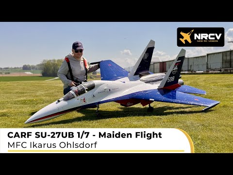 @carf-models  SU-27UB 1/7 - Maiden Flight | Pilot: Daniel Kostal