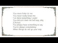 Brandy - Apart Lyrics