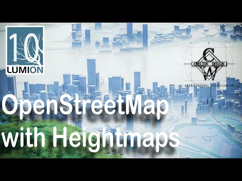 Lumion 10 | OSM w/Height Maps In-depth Look