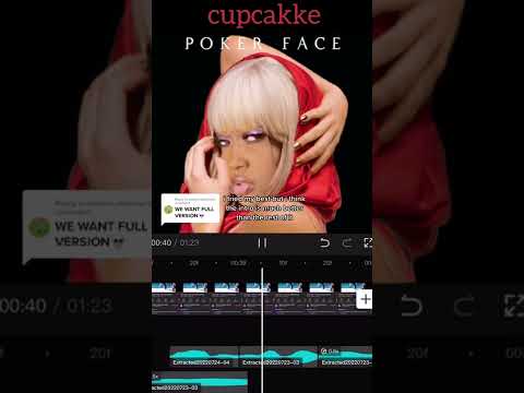 Lady Gaga - Poker Face Cupcakke remix | Cupcakke tiktok sounds songs trends