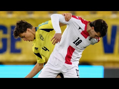 Georgia vs Sweden - Euro U19 - Qualification - First stage - Round 1