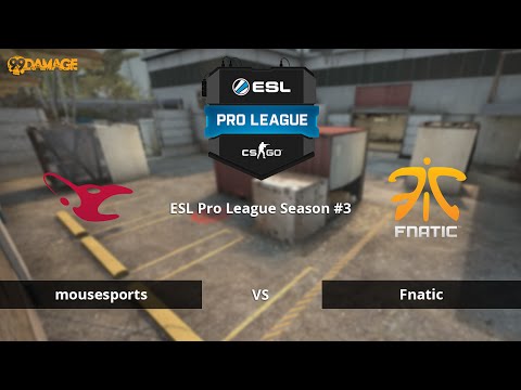 mousesports vs. fnatic | ESL Pro League Season #3 | de_cache