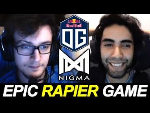 NIGMA vs OG — What a Game! GG Rapier Ending