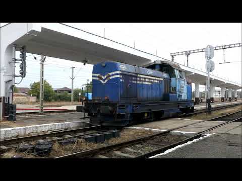 LDH - 89 - 0554 - 8 locomotive, Cluj-Napoca Train Station