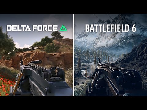 Battlefield 6 vs Delta Force | Destruction, Weapons, Graphics & Details Comparison