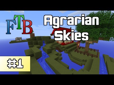 Agrarian Skies - Hardcore Quest Modpack (Ep 1)