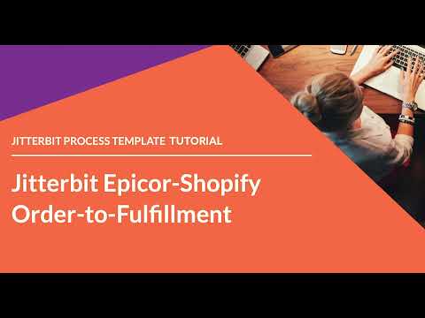 Jitterbit Process Template - Epicor Shopify Order to Fulfillment