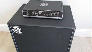 Video thumbnail for Bass Musician Magazine Reviews - Ampeg V12 Bass Amp & VB 115 Cab by Bass Musician Magazine