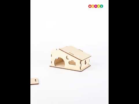 Миниатюра изображения товара Домик для клетки Woody Тип 2 / 06077