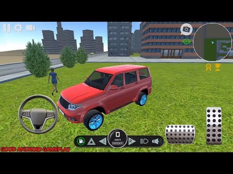 Offroad Russian Simulator | Red Jeep Patriot | Android GamePlay FHD