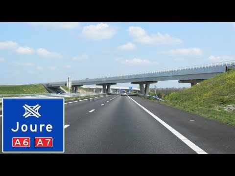 A6/A7 knooppunt Joure / interchange tour