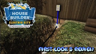 House Builder Electric City DLC - Trying Out The New DLC (Sort Of!)