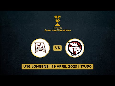 Finale #BVV2025 U16 Jongens: Elite Academy Antwerp vs. Amon Jeugd Gentson