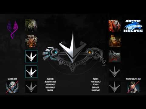 Paragon Competitive League #4 - Round 1 Group A - Carbon  vs Arctic Wolves