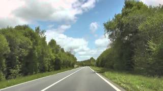preview picture of video 'Driving On The D31 & D787 From Bulat Pestivien To Moustéru, Brittany, France 23rd May 2013'