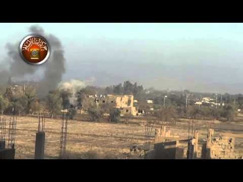 استهداف حاجز جميان بقذائف الهاون من قبل حركة أبناء الإسلام في دير الزور