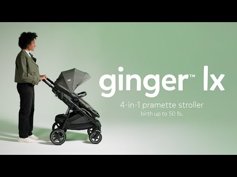 ginger™ lx 4-in-1 pramette stroller
