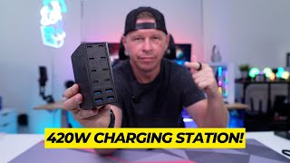 MDOUREO 420W 12-Port USB C Charging Station Review