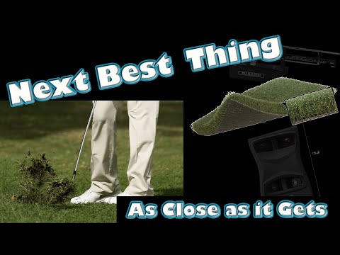 Part of a video titled How To Make an Indoor Hitting Mat for Your Home Simulator. - YouTube
