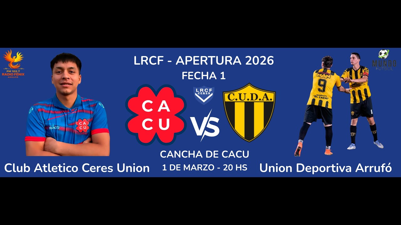 LRCF - APERTURA 2026 - FECHA 1