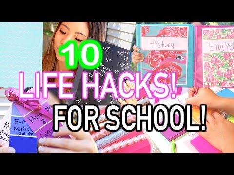 LIFE HACKS/DIYs YOU NEED FOR BACK TO SCHOOL!! Video
