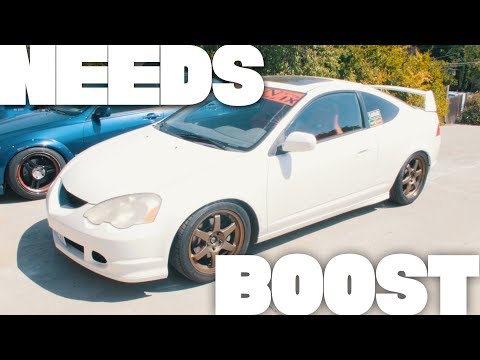 RSX in for COILOVERS! HONDA GANG